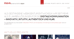 Desktop Screenshot of ifabrik.de